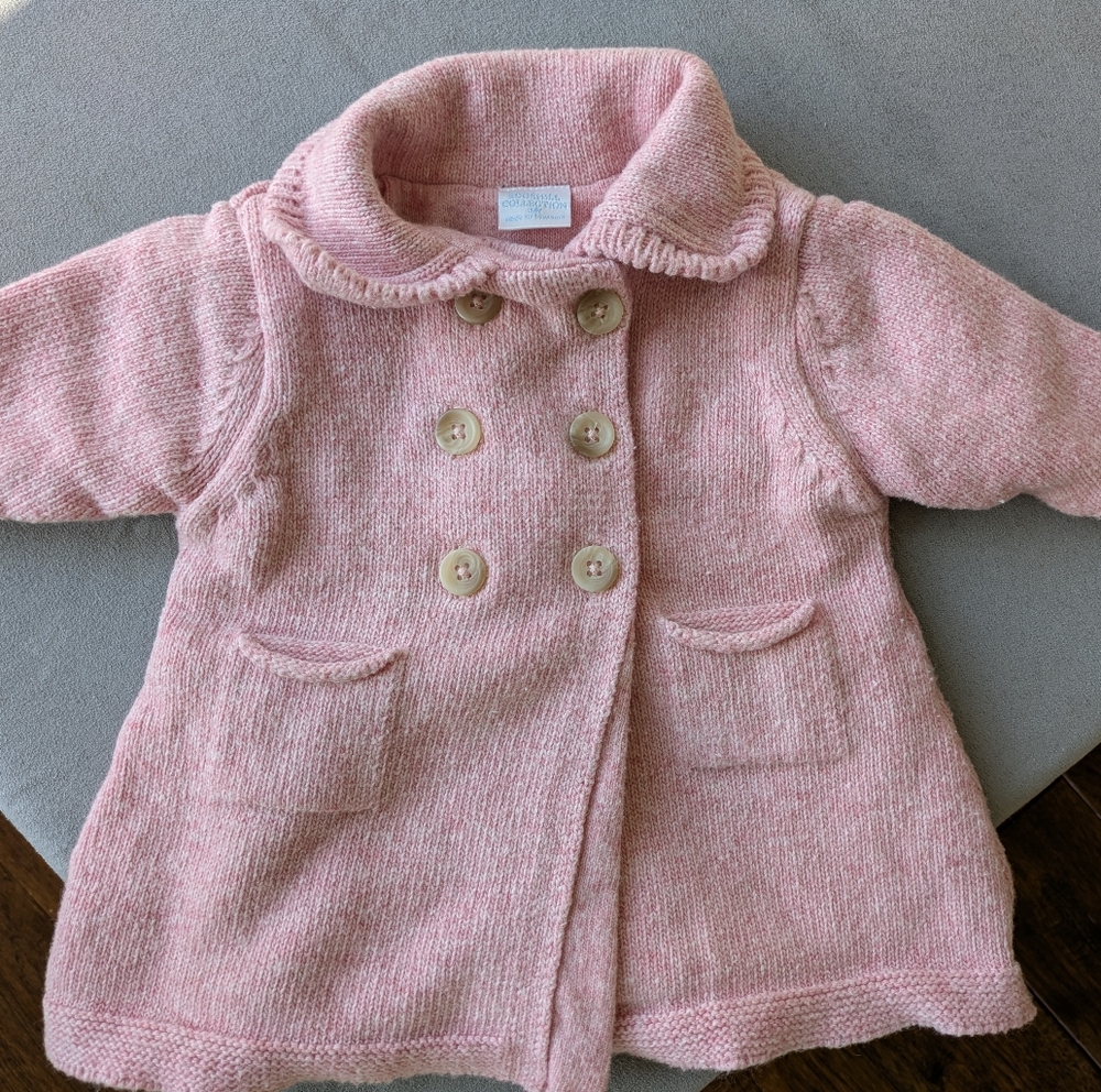 Edgehill Collection Pink Baby Girl Coat